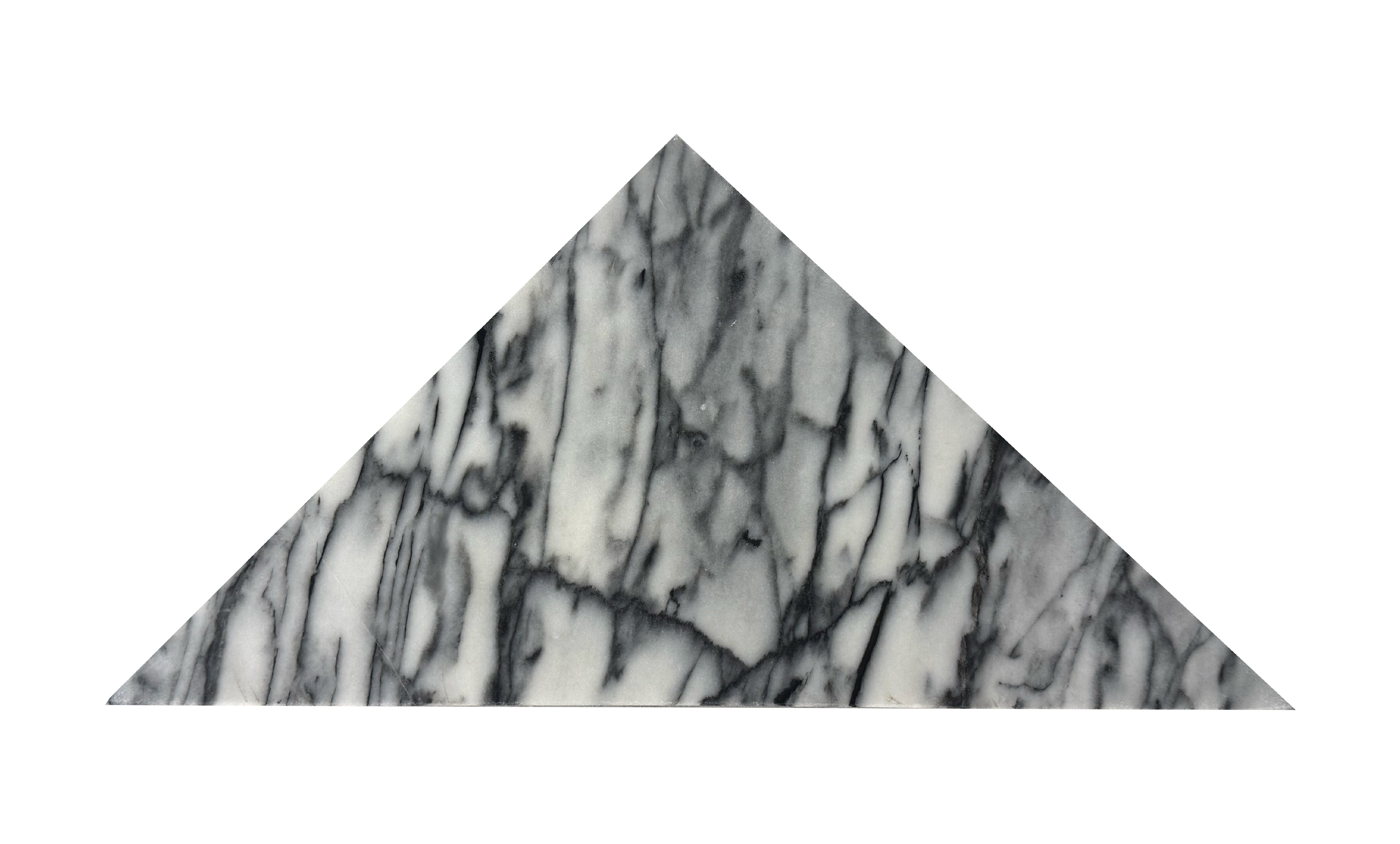 Triangle jewellery marble tray