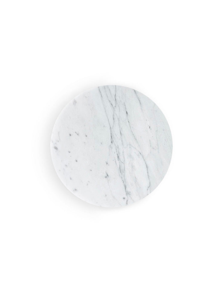 White marble tray