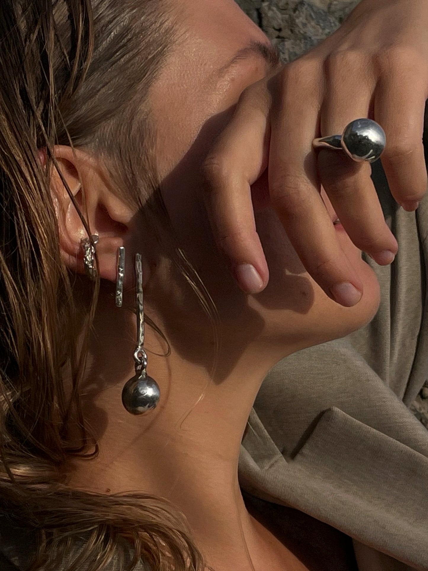Earrings LOVE IS