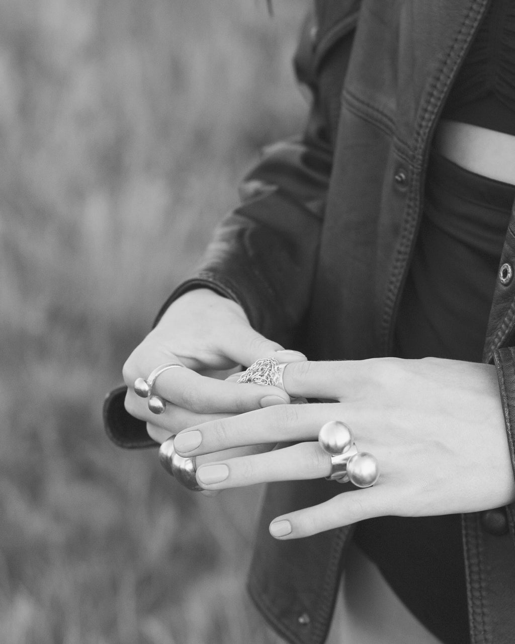 Oversize Bubble Ring Mindset