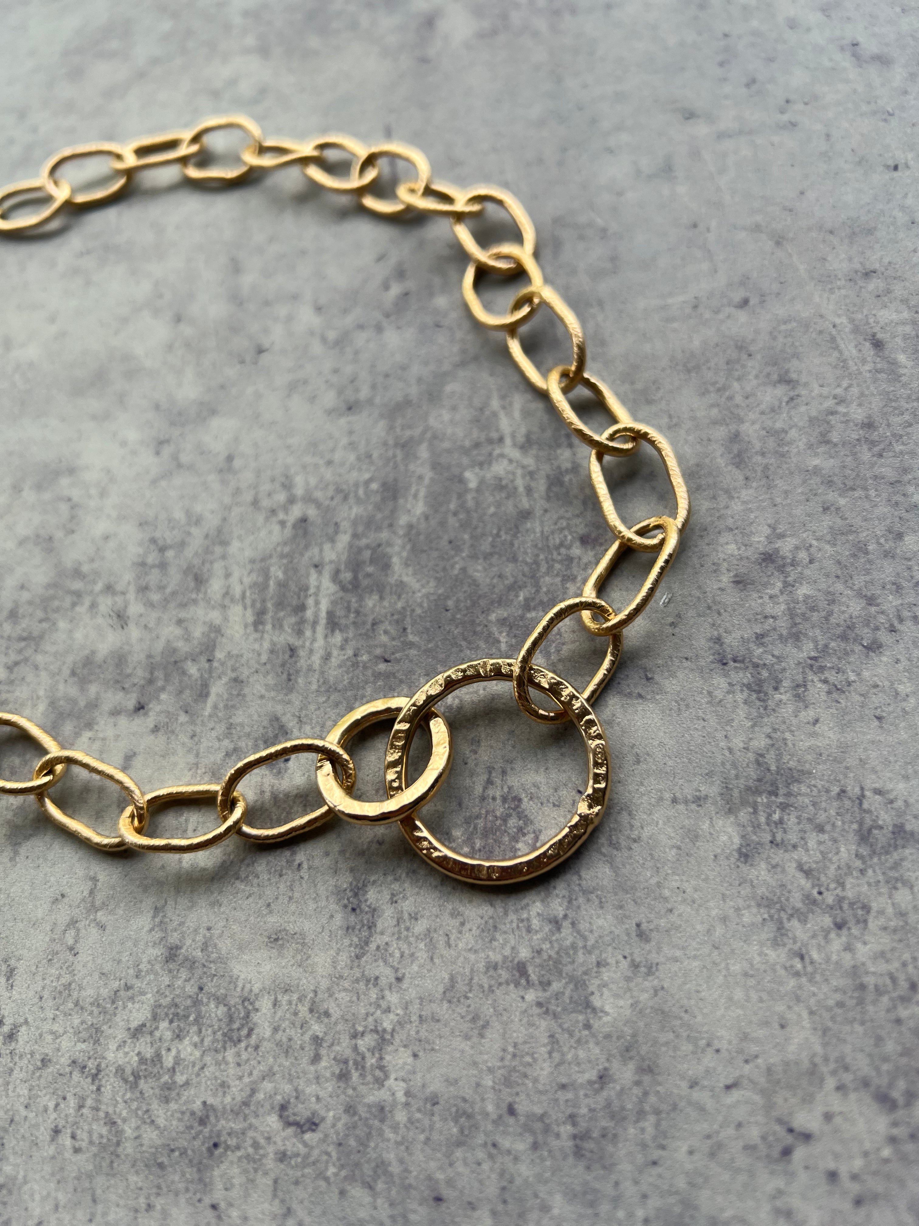 24K Gold Plated Chain Necklace TAORMINA