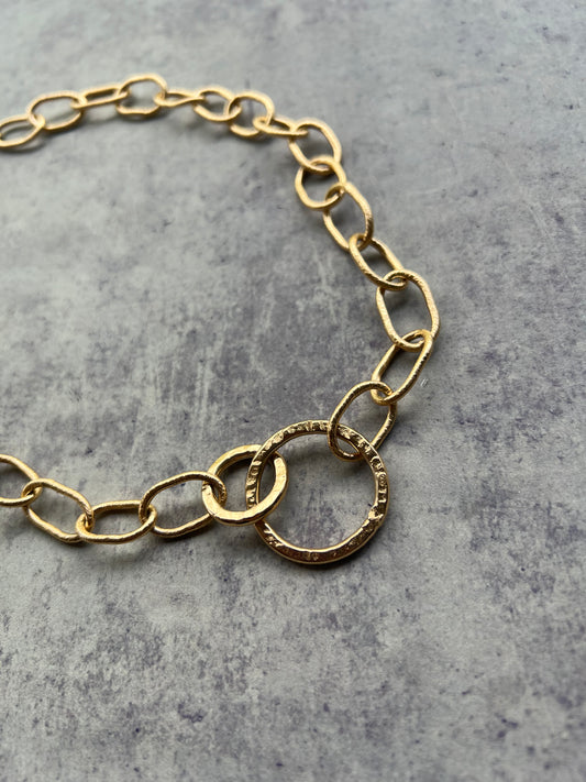 24K Gold Plated Chain Necklace TAORMINA