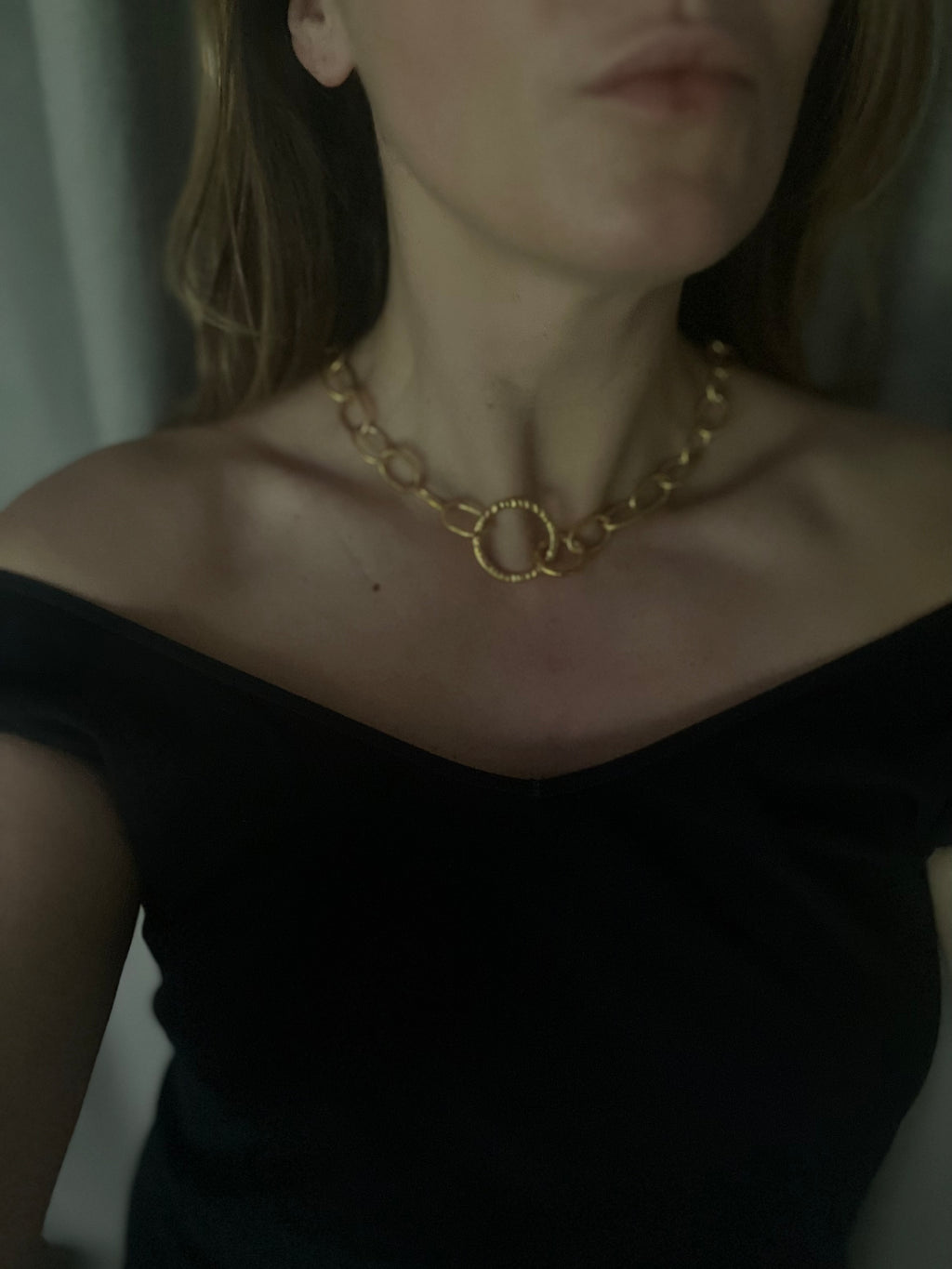 24K Gold Plated Chain Necklace TAORMINA