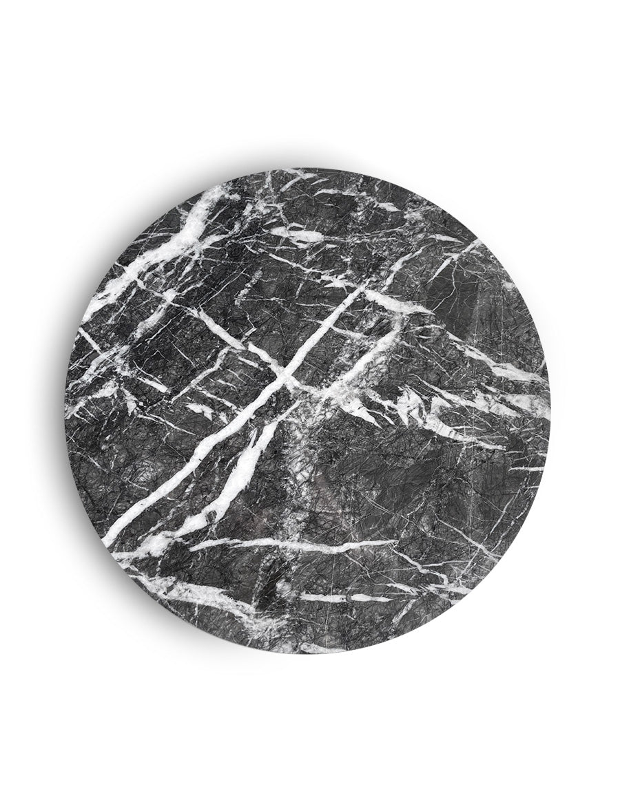 Dark grey marble jewellery tray