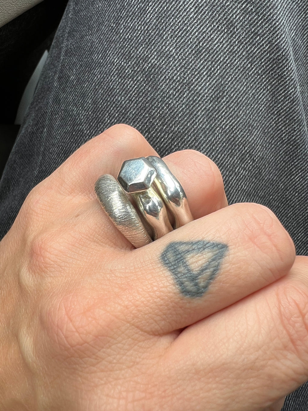 3 RING SET “ PERSEPHONE”