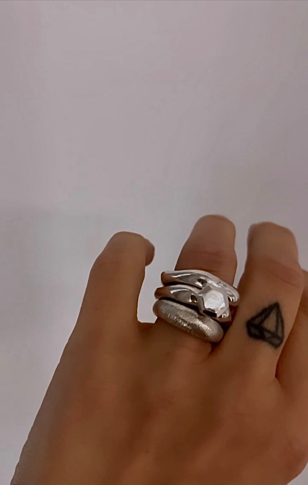 3 RING SET “ PERSEPHONE”