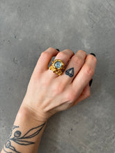 Load image into Gallery viewer, AMBRA Ring With Blue Topaz